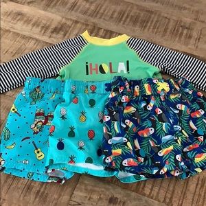 Swimming Bundle 18 months baby boy
